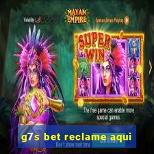 g7s bet reclame aqui